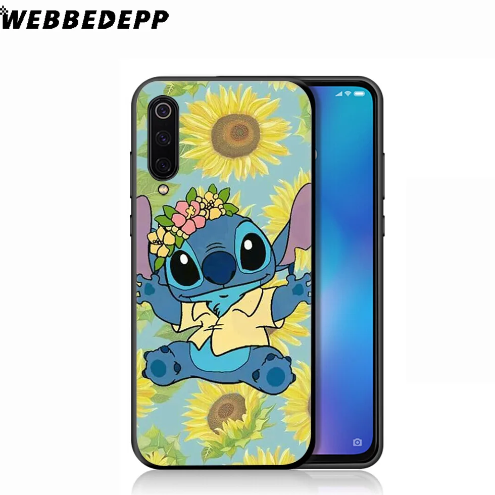 WEBBEDEPP с рисунком из мультфильма «Лило Стич» мягкий чехол для Xiaomi mi 9T 9 8 SE 6 A1 A2 A3 Lite mi A1 mi A2 mi A3 mi F1 макс 3 mi 8 CC9E CC9