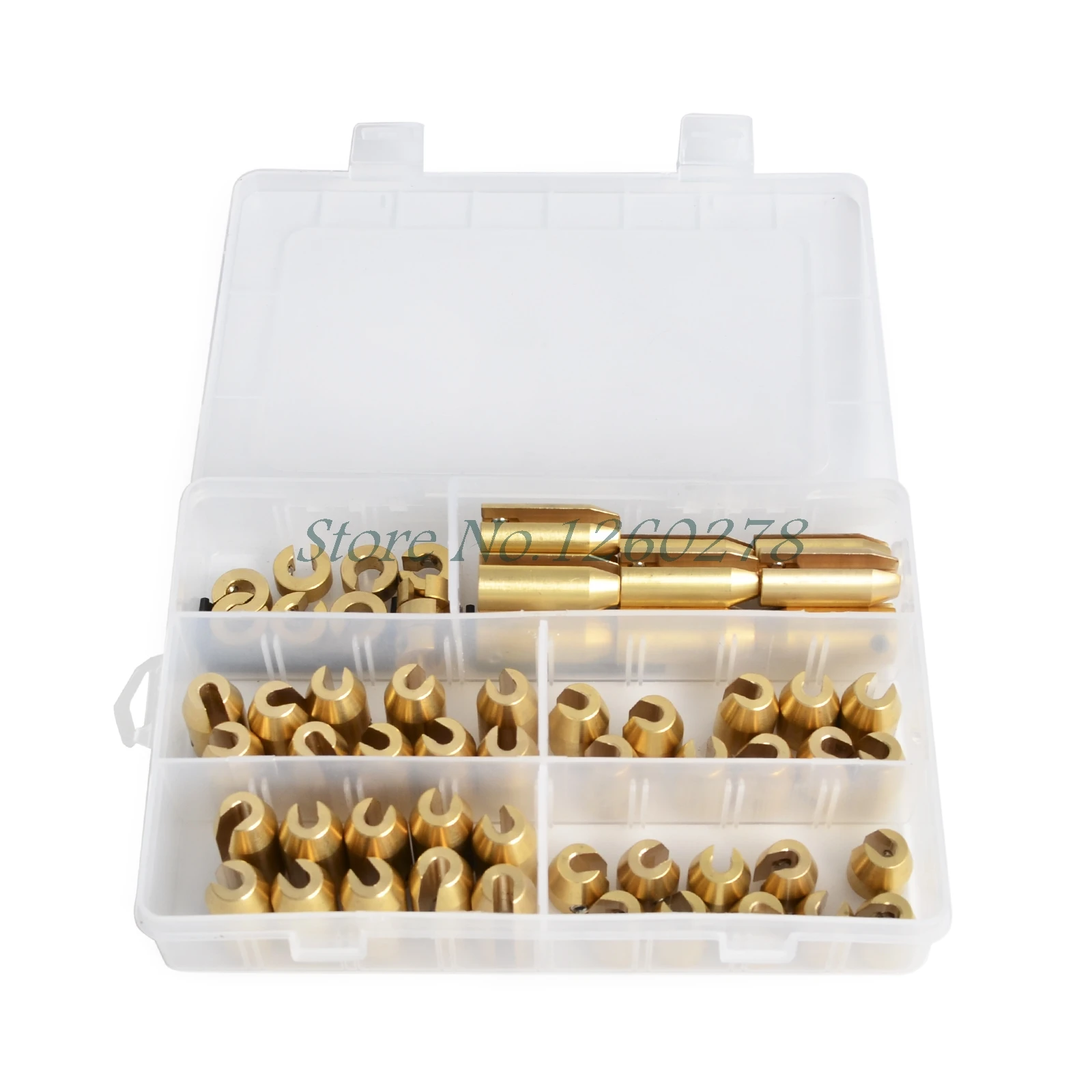 60 PCS Reusable Motorcycle Brass Wheel Spoke Balance Weights For BMW