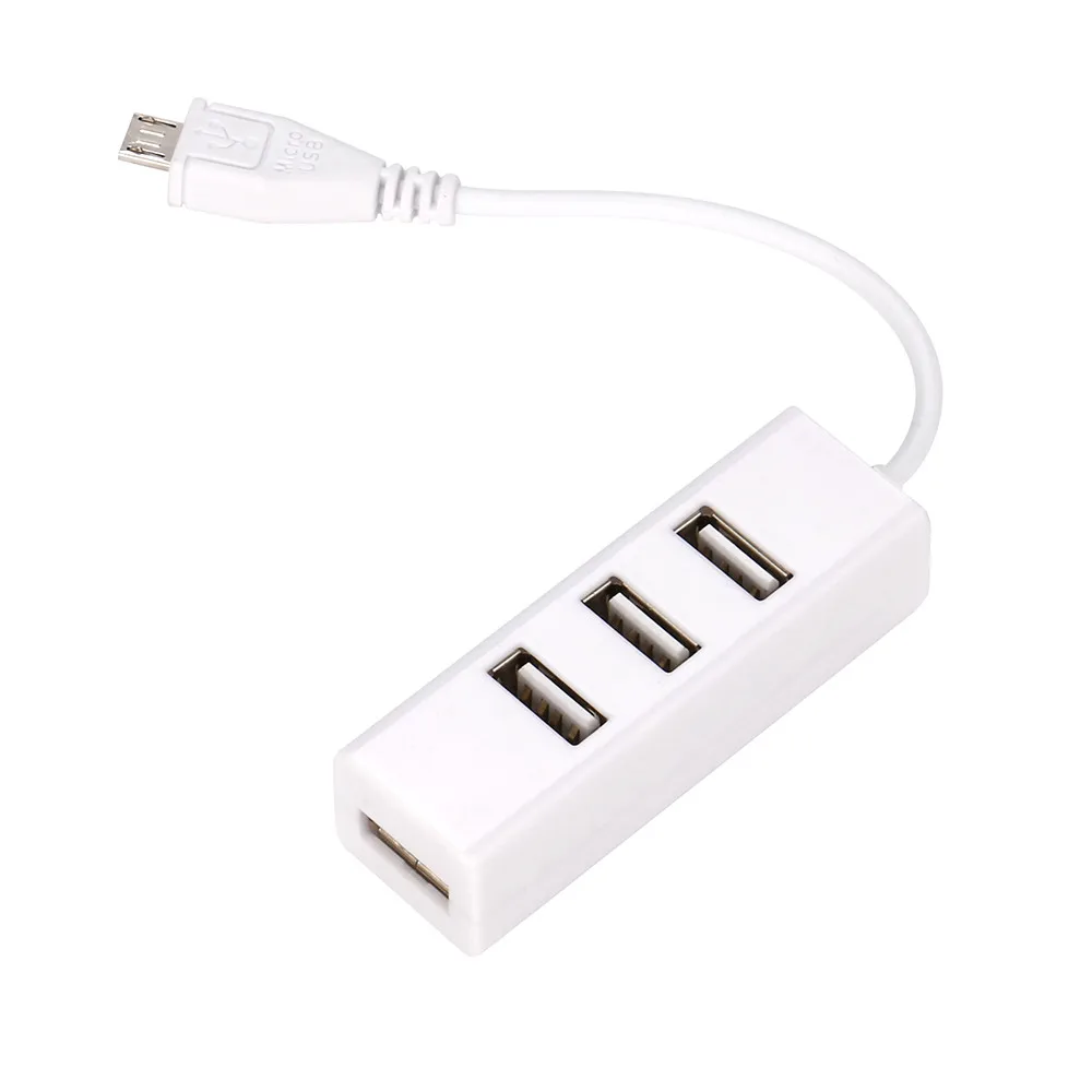 Micro USB на 4 порта OTG концентратор для Raspberry Zero совместим со многими устройствами