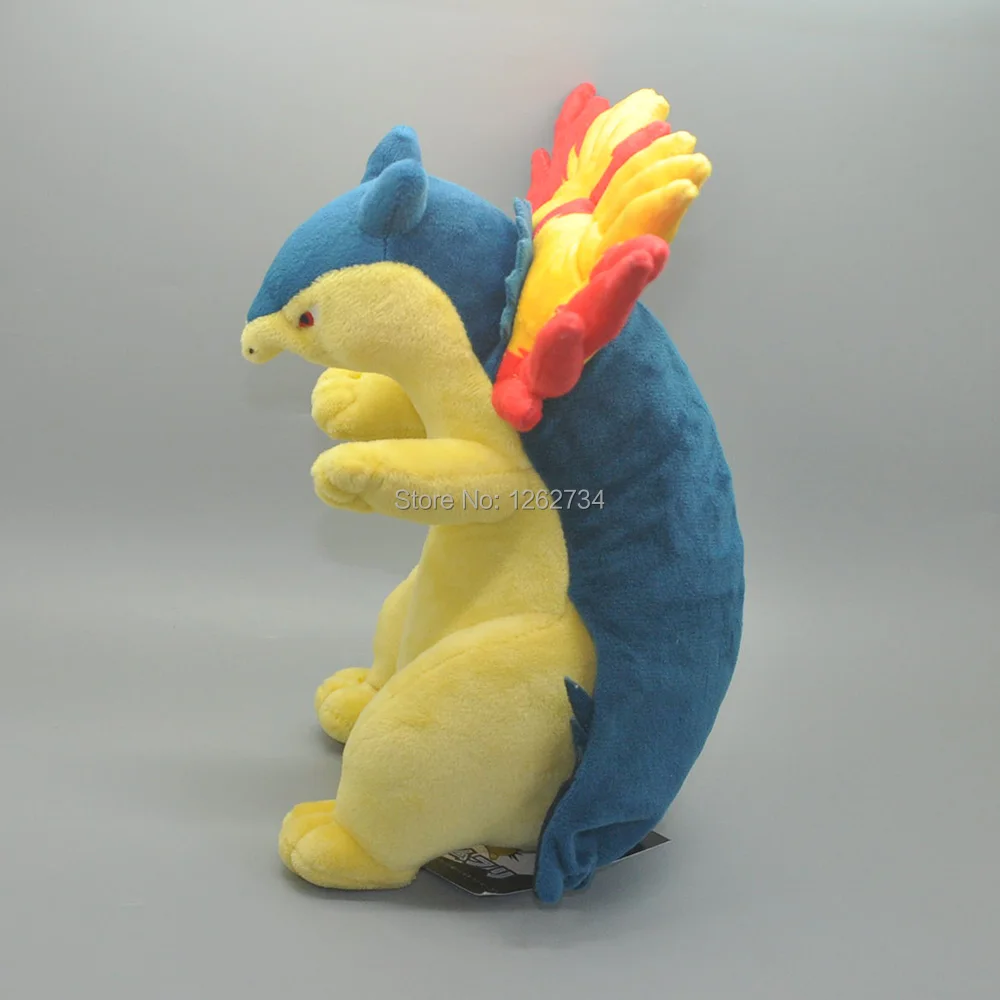 Typhlosion 25 см мягкие куклы животные для лучших подарков плюшевая кукла фигурка в