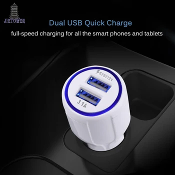 

50pcs/lot Fast Quick Charge 3.0 Stand 2usb 2 Dual USB QC3.0 Car Charger 2.4A for Samsung Galaxy S6 s7 for HTC M9 Nexus 6 LG G4