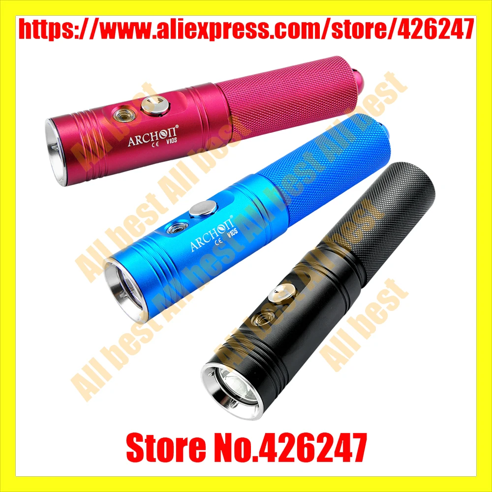 

ARCHON V10S LED Flashlight diving lanterna CREE XM-L U2 LED Diving Flashlight underwater diving flashlight