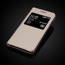 Для samsung Galaxy J1() 4," J120F J120 кошелек с окошком для просмотра флип чехол для телефона из искусственной кожи чехол