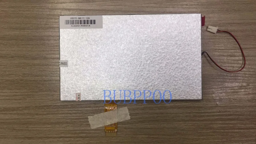 

Free shipping Original hannstar7 lcd screen mobile dvd h-h070l-12a 7214h00b35-a0