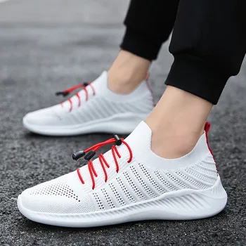 

BIGFIRSE Men Casual Shoes Breathable Soft Men Shoes Fashion Sneakers for Men Comfortable Walking Footwear Zapatillas Hombre