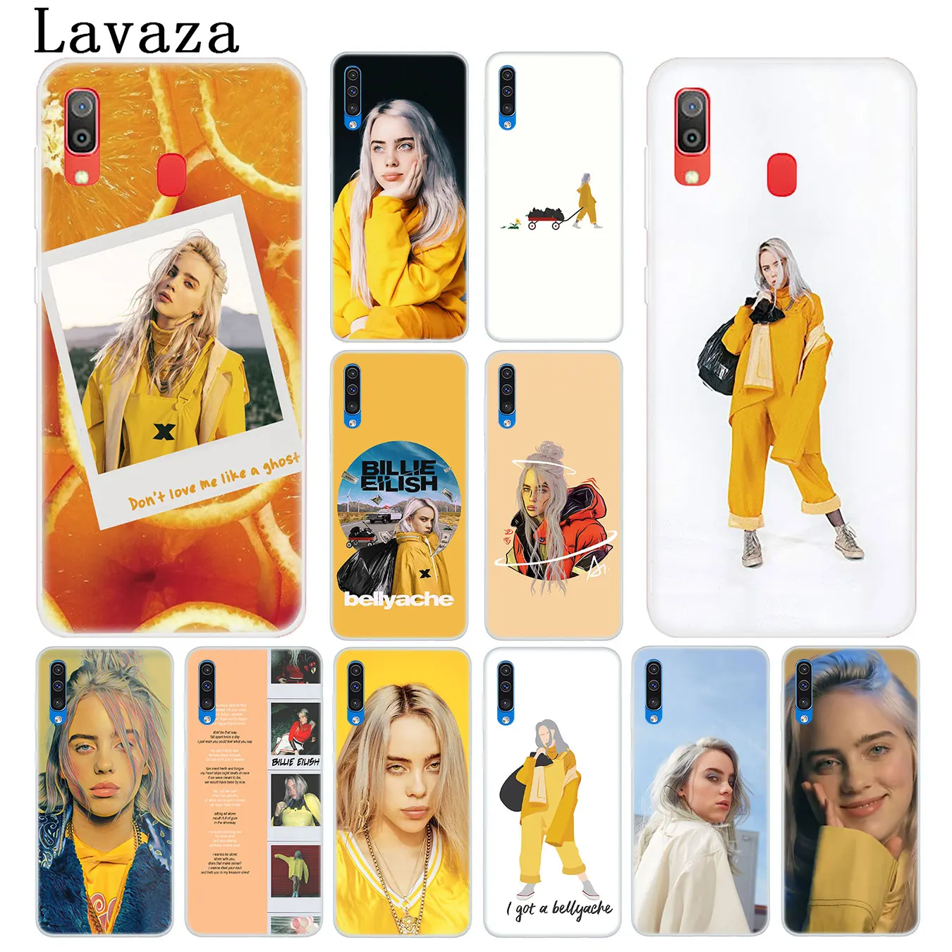 

Lavaza Hot Billie Eilish Music Singer Star Hard Phone Case for Samsung Galaxy M40 M30 M20 M10 A10 A20 A30 A40 A50 A60 A70 Cover