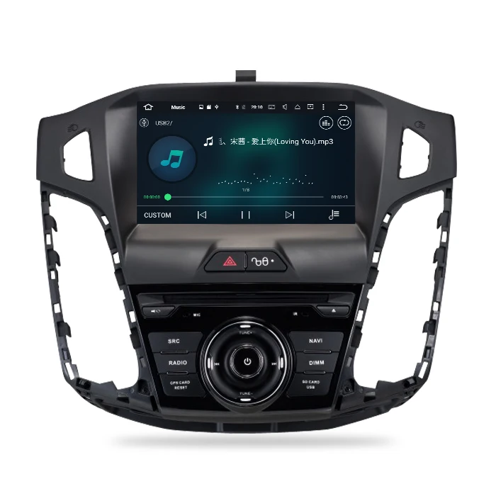Discount Android 9.0 Car Radio DVD Player For Ford Focus 2011 2012 2013 2014 Audio GPS Multimedia Navigation WIFI Bluetooth Video Stereo 14