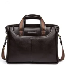 TIGERTOWN Новинка Мужская сумка из натуральной воловьей кожи сумка через плечо портфель сумка для ноутбука кошелек 14"
