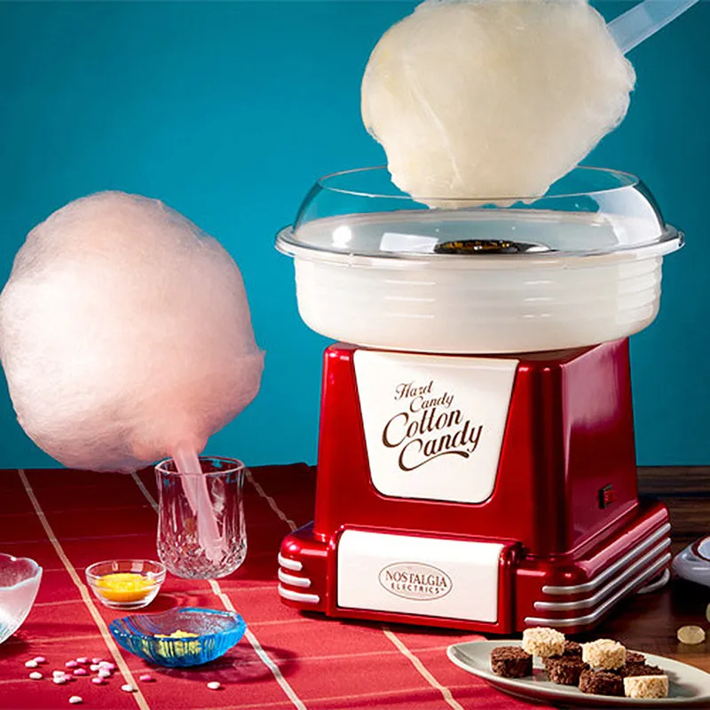 220V Marshmallow Maker Full automatic Cotton Candy Machine Marshmallow