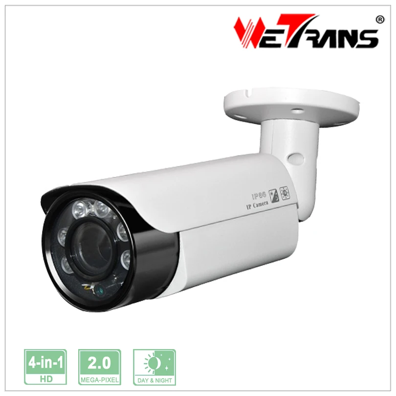 

HD Security Camera System2.0MP Led Array Waterproof  CCTV Camera 4 in 1 Support AHD/CVI/TVI 40m Night Vision CCTV Outdoor Camera