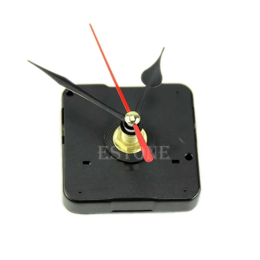 

Quartz Wall Clock Movement Mechanism Repair Tool Kit with Black & Red Hands