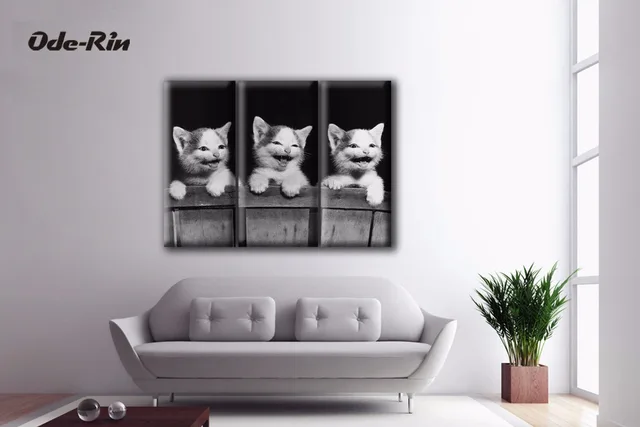 bedroom framed wall art minimalist oderin three kittens modular pictures piece canvas art no frame wall bedroom drawing room bedroom framed wall art minimalist oderin three kittens modular pictures piece canvas art no frame wall bedroom drawing room