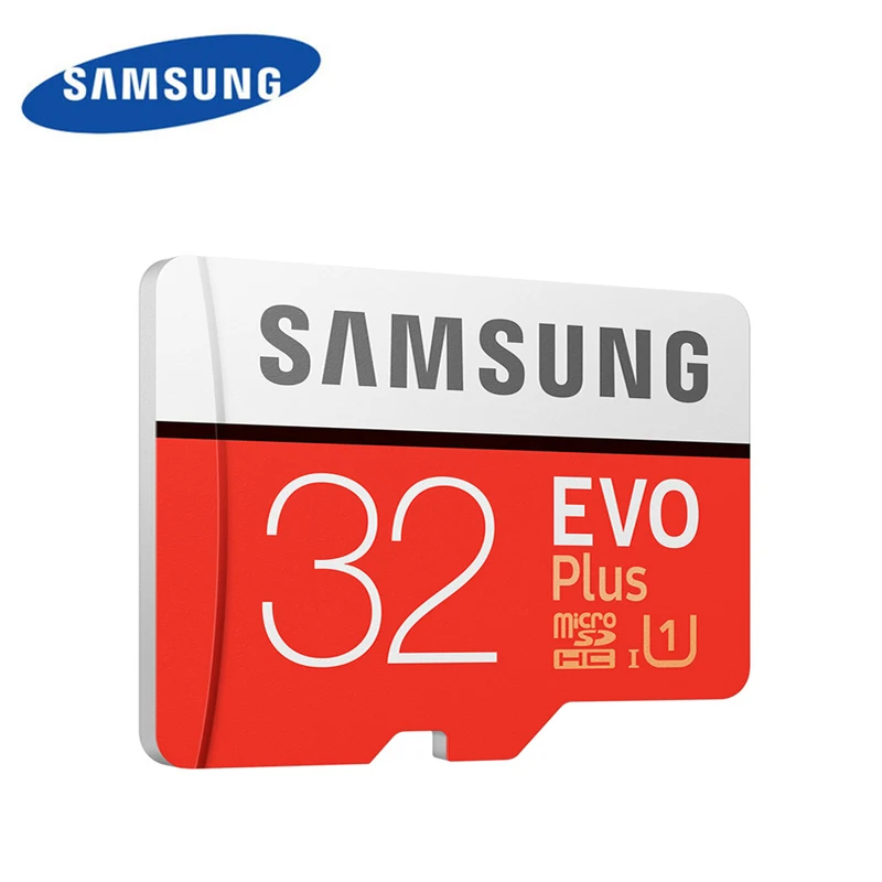 Карта памяти SAMSUNG EVO + 64 ГБ карта Micro SD Plus 128 ГБ/32 ГБ/256 U3 U1 C10 TF с адаптером для