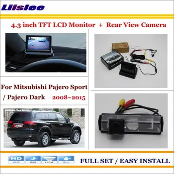 

Liislee For Mitsubishi Nativa / Challenger Car Parking Camera + 4.3" LCD Monitor NTSC PAL = 2 in 1 Parking Rearview System