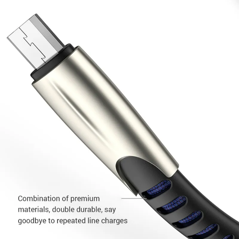 

Braided Micro-USB Cable Android Charger Cable/Samsung Fast Charging Compatible Cable with Galaxy S7/S6, Sony, Motorola xiaomi