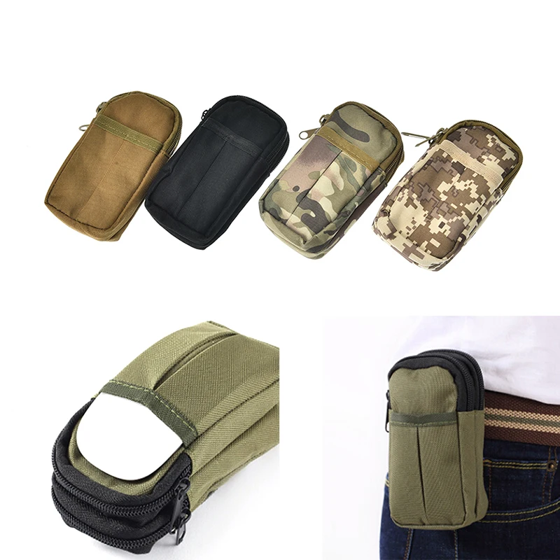 

Outdoor Mini Waterproof Military Tactical MOLLE EDC Camping Hanging Waist Bag Pouch Camouflage Bag Outdoor Sports