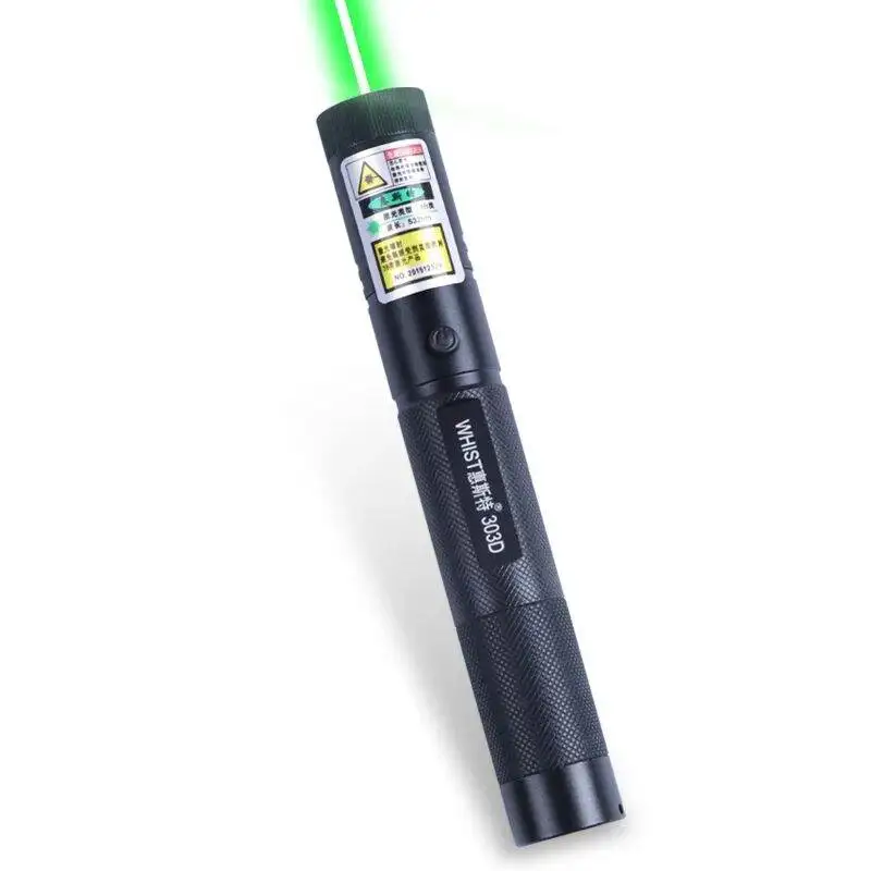 

High power green laser pointer usb charging long-range laser light red light glare infrared sand table pen outdoor star pen 303D