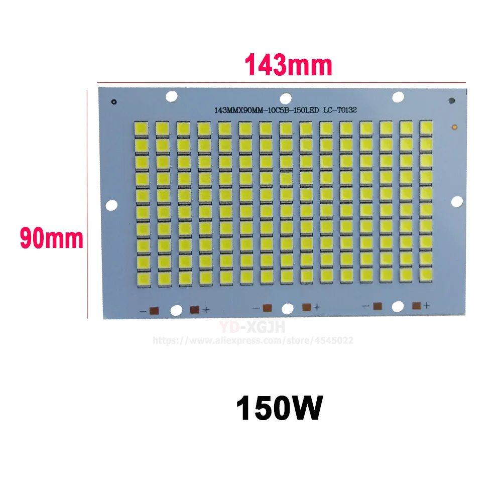 10 Вт 20 Вт 30 Вт 50 Вт 100 Вт 150 Вт 200 Вт SMD 5054 светодиодный щит полная мощность светодиодный прожектор PCB алюминиевая пластина для Светодиодный прожектор