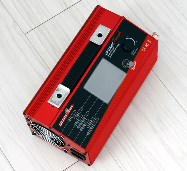

Ultra Power UP500AC 110V/240V AC Input 2x 500W 1-6S 20A Dual Output Balance Charger for RC Model