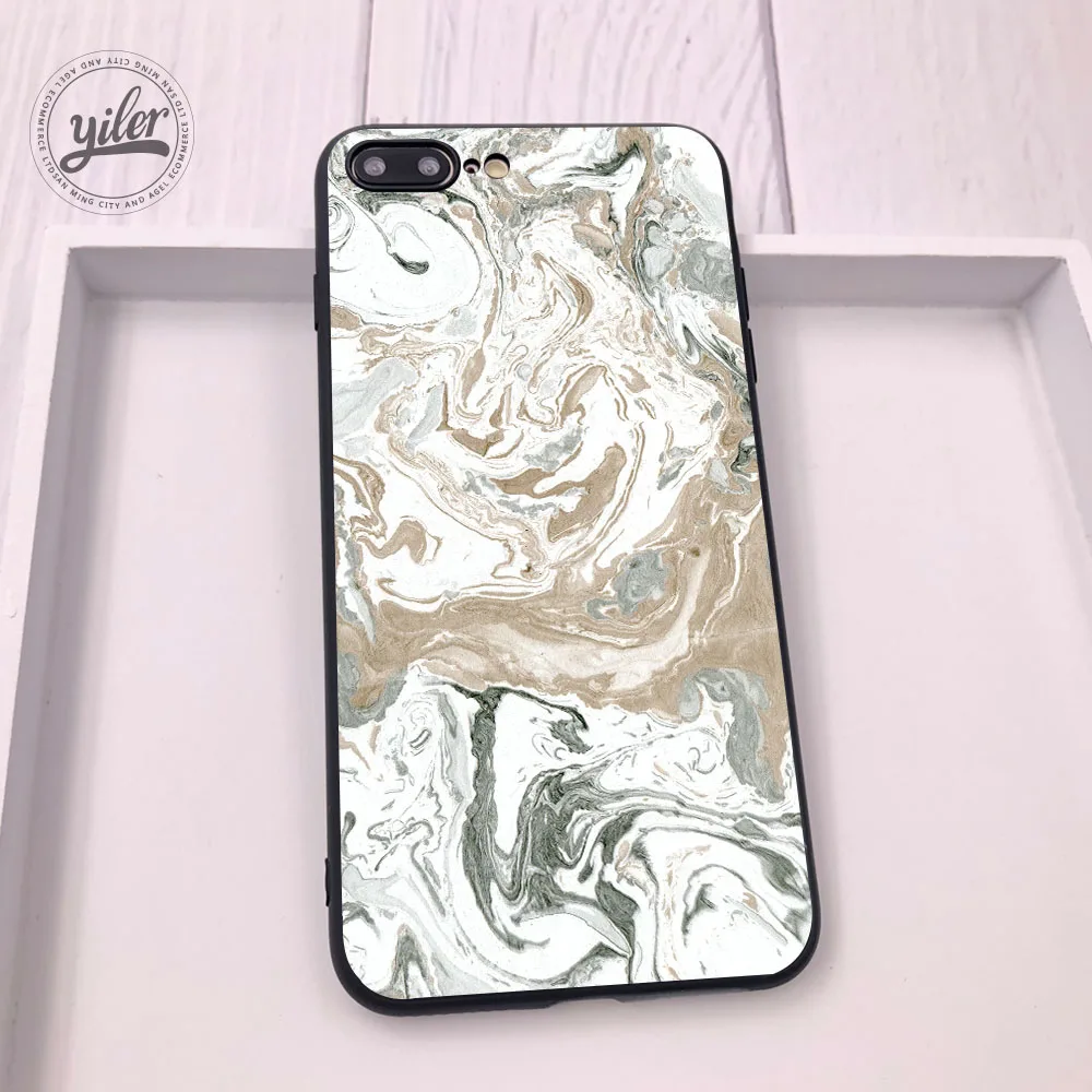 Модный мраморный гранит для Funda iPhone 7 8 Plus чехол силиконовый чехол для iPhone XS 11 Pro Max XR SE 5S 6 8 Plus чехол для телефона s - Цвет: 13