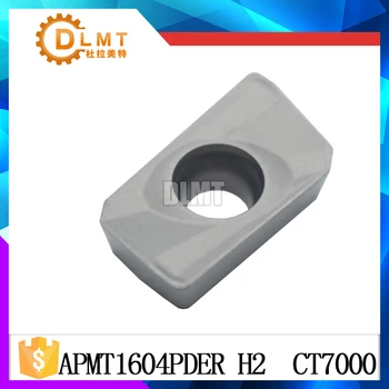 

10PCS CT7000 APMT1604PDER H2 CNC milling inserts Carbide Inserts Milling Blades Indexable cermet