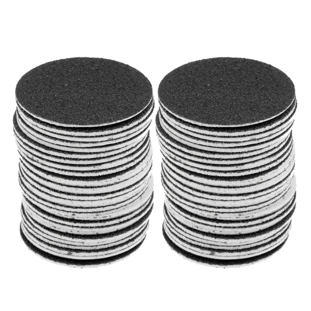 120pcs Replacement Sandpaper Discs Pad for Electric Foot File Callus Remover