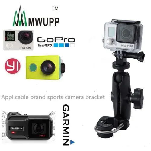 Buy Cheap Motorcycle Bike Trolley Handlebar Rail Tripod Holder Mount for Go Pro Hero Action Camera SJCAM Xiaoyi Compatible for RAM Mounts