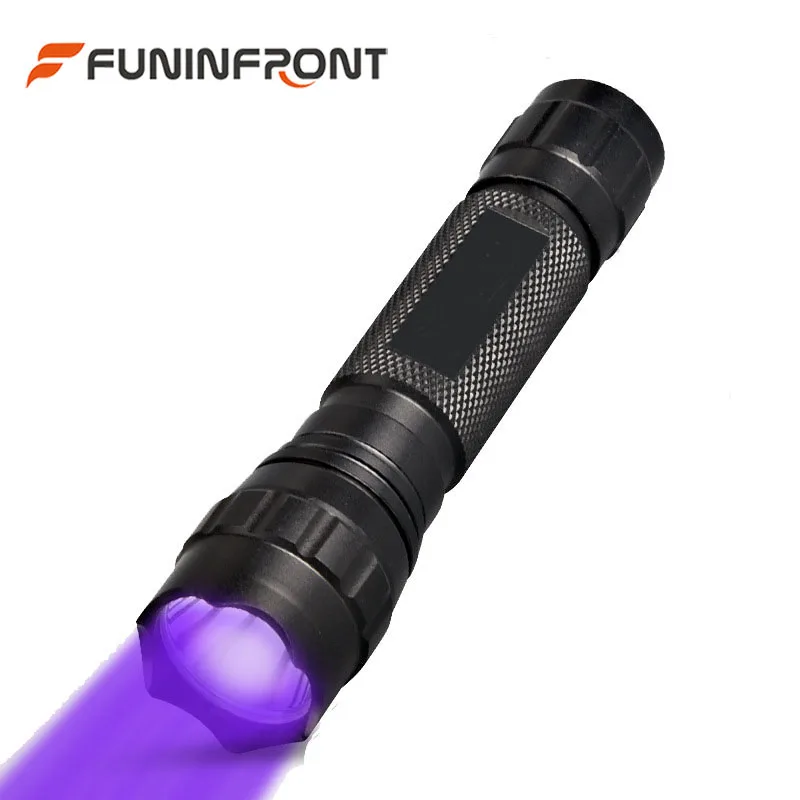 

3W High Intensity 395NM Black Light UV LED Flashlight for UV Curing Resin, UV Leak Detector for Pet Urine, Fluorescer, Scorpion