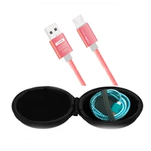 Micro Usb Cable for Samsung Xiaomi Android system Phone Charging Sync Data Nylon Charging Cable