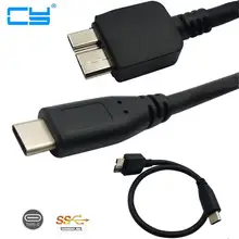 USB 3,1 type-C к USB 3,0 Micro B кабельный разъем для MAC BOOK WINDOWS PC USB3.1 USB3.0 30 см 0,3 м 100 см 1,0 м