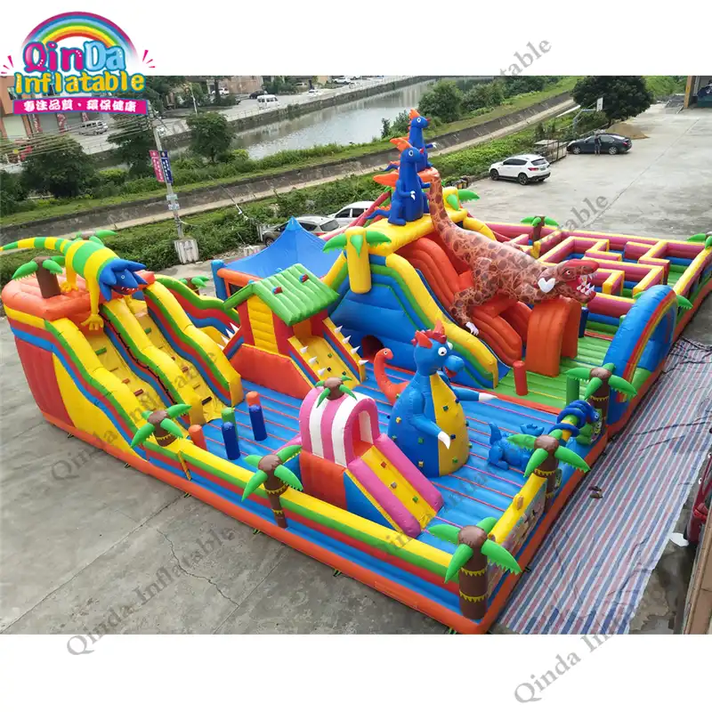 Grand Chateau Gonflable Gonflable De x15m Pour Enfants Trampoline Avec Impression De Logo Gratuite Aliexpress