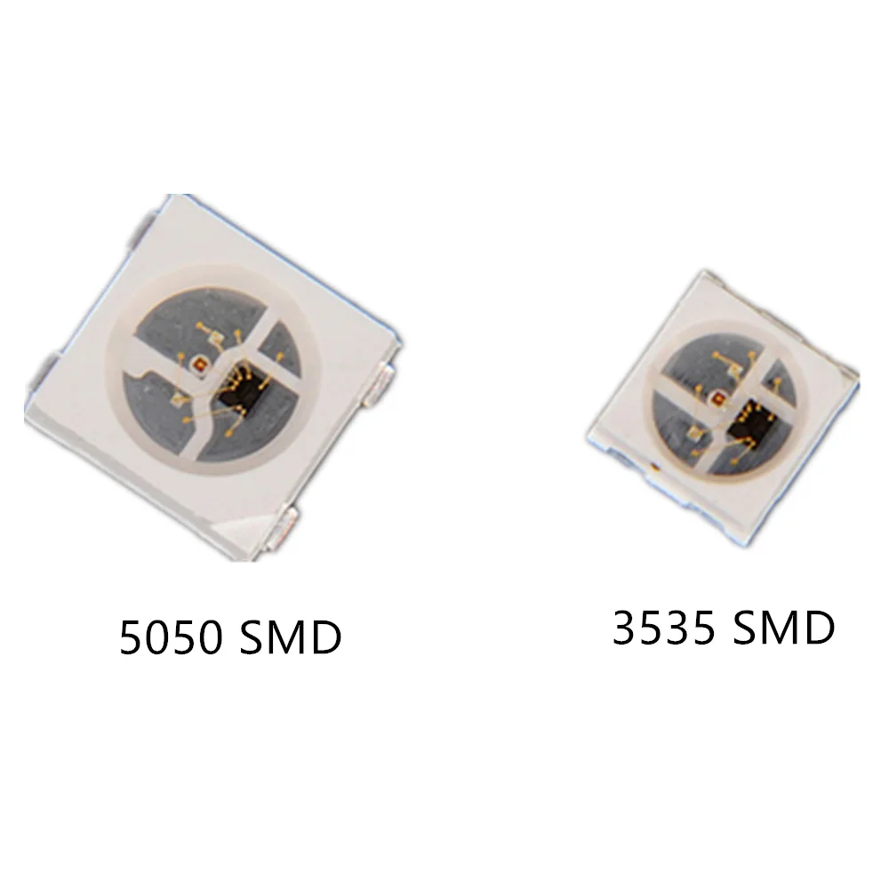 50 ~ 1000 шт. SK6812 5050/3535 RGB SMD (аналогичный WS2812B) индивидуально адресуемый цифровой
