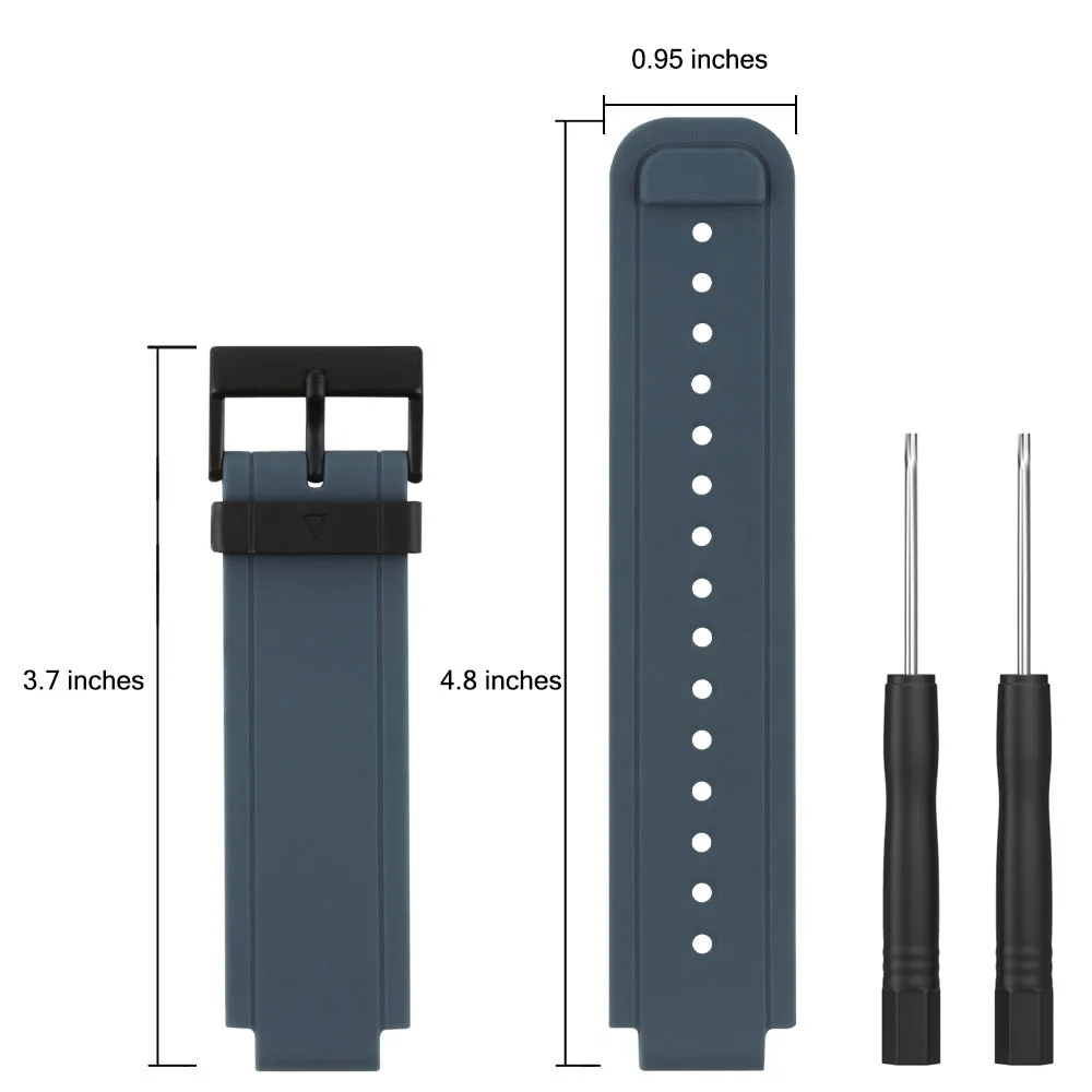 Baaletc для Garmin Vivoactive Acetate Band мягкий силиконовый сменный фитнес браслет браслеты с