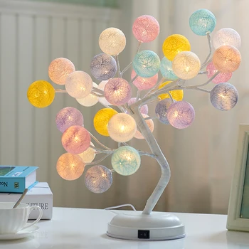 

LED Tree Lamp Christmas Lights Night Light for Wedding Christmas Home Decorations Tree Light