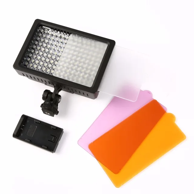 Portable LED Video Light Photo Lighting on Camera Hotshoe Dimmable LED