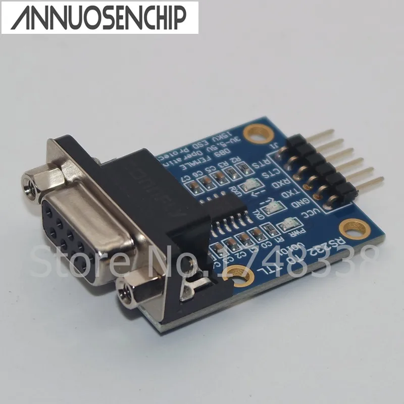

WaveShare RS232 SP3232 Serial to TTL RS232 to TTL serial module Brush Line