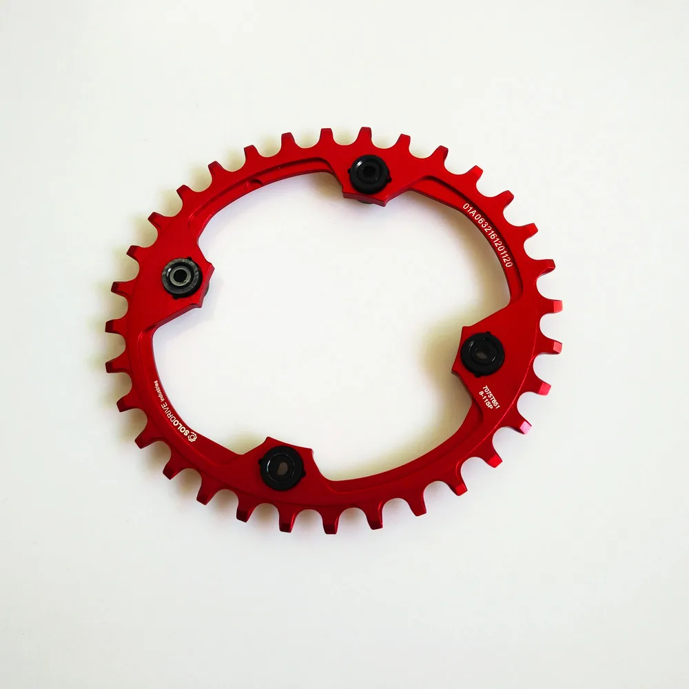 

MTB Bike Oval Crankset Bicycle Chainwheel 96BCD Wide Narrow Chain Ring 32T/34T/36T Bicycle Parts For 8-10 speed
