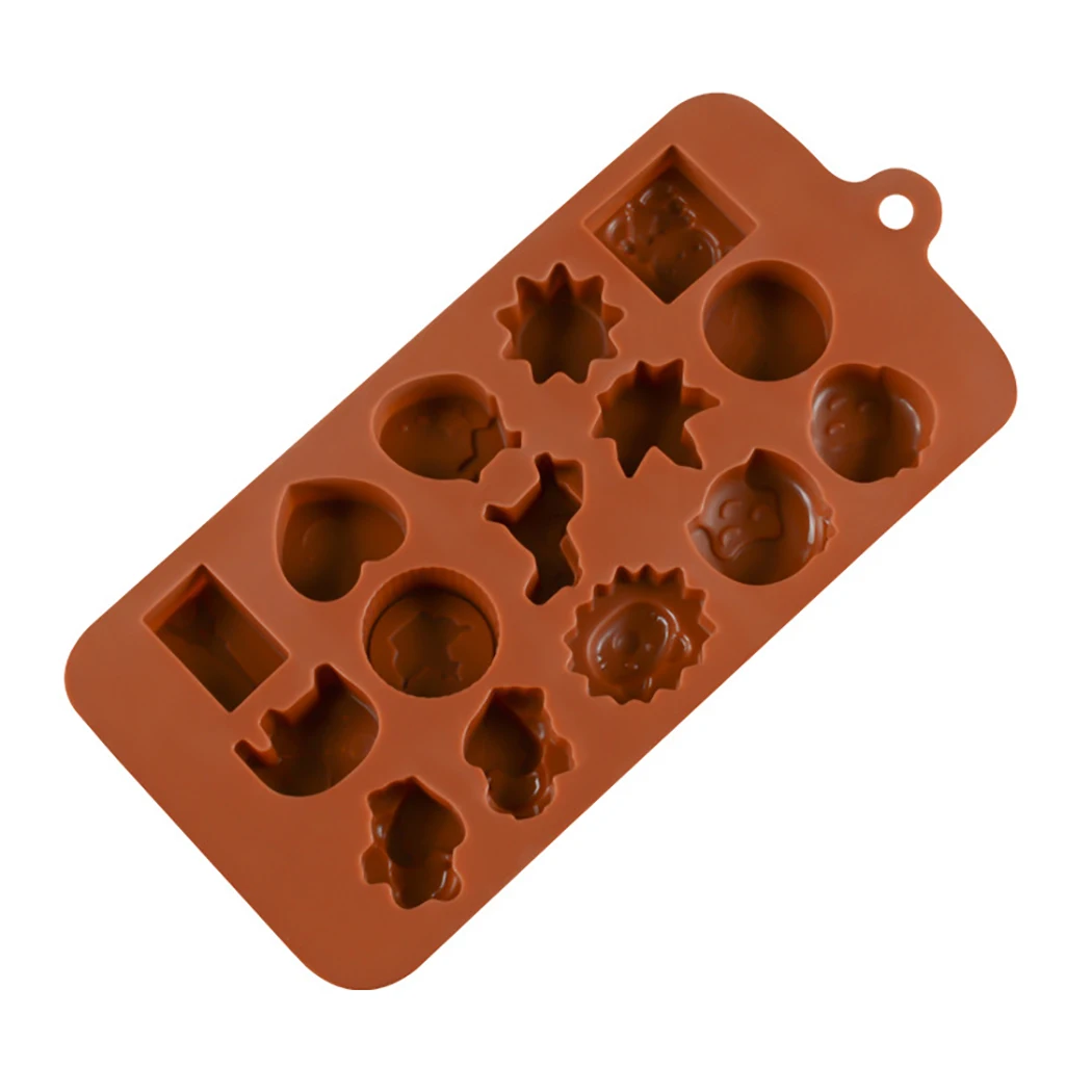 3 шт. шоколадная форма Творческий Ассорти 15-полости силиконовые формы для выпечки для льда лоток