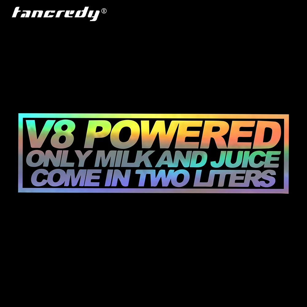 Tangcredy наклейки для автомобиля V8 приведенный в действие стикер на бампер Стайлинг