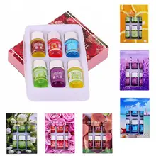 Набор эфирных масел розы, ароматизатор, натуральные растения, водорастворимый ароматерапия, сандаловое дерево, забота о здоровье, домашний массажный диффузор