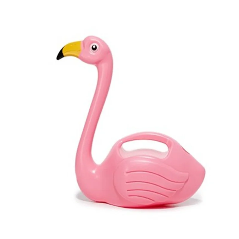 INS Hot Flamingo Sharp Plastic Toys Baby Watering Pot