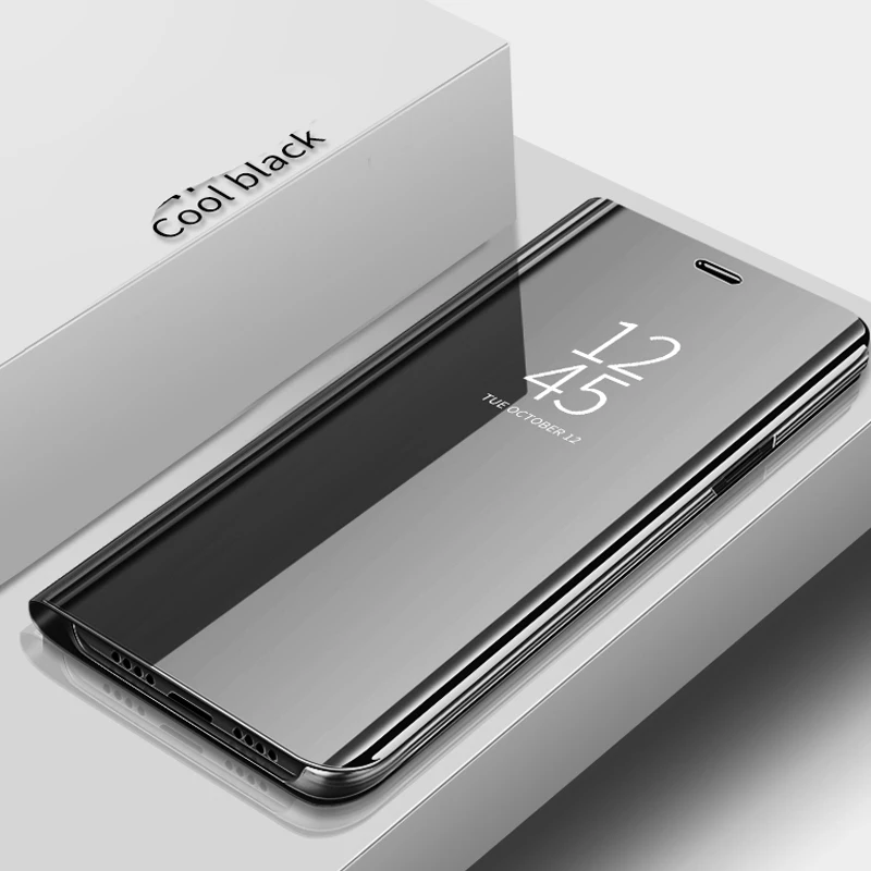 Чехол для samsung Galaxy A20, откидная подставка для зеркала заднего вида, чехол для телефона samsung Galaxy A20, чехол, Роскошный Жесткий Чехол A 20 для Galaxy A20