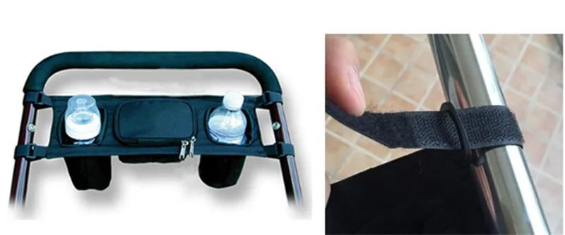 baby stroller accessories bag Newbealer Universal Baby Pram Organiser Safe Console Tray Style Pushchair Stroller Storage Cup Bottle Holder Buggy Jogger baby stroller accessories and parts