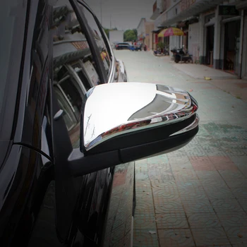 

For Toyota RAV4 2013 2014 2015 2016 2017 ABS Chrome Car rearview mirror cover Cover Trim Sticker Car Accessories styling 2PCS