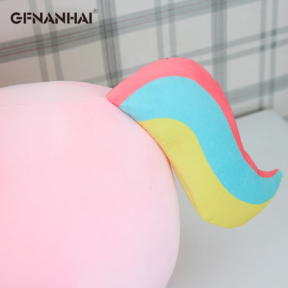 1pc 85/110/140cm Giant Size Rainbow Unicorn Plush toy kawaii Animal Soft Unicorn Dolls Stuffed Lovely Toys Home Decor Gift