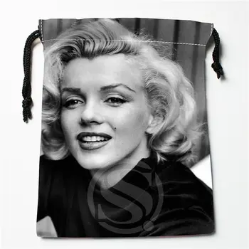 

J&w11 New Marilyn Monroe physical beauty #6 Custom Printed receive Bag Compression Type drawstring bags size 18X22cm W725&JYp11