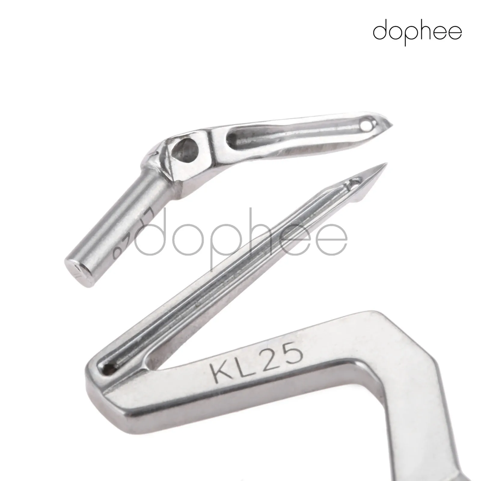 

dophee 2pcs/set 747 Overlock Sewing Machine Lower Looper And Down Looper KL25 LP26