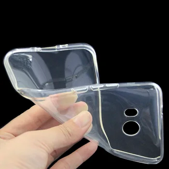 

100pcs/lot transparent smooth Soft TPU Cover Case for HTC Ocean Note U Ultra