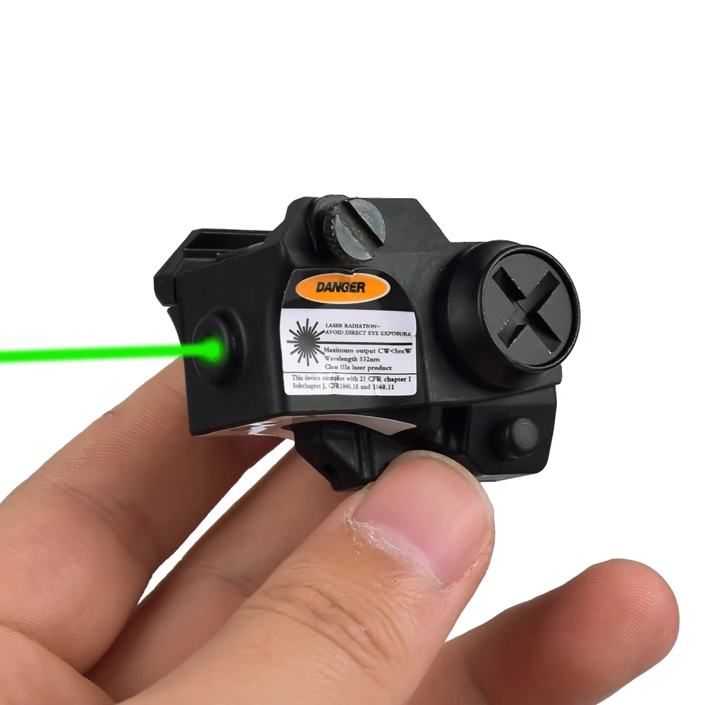 Laserspeed Мини зеленый лазерный прицел с Пикатинни S & W Marui компактный пистолет как