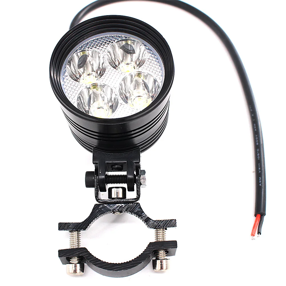 

2PCS Motorcycle external LED lamp 30W external electric car LED headlamps super bright spot lamp rogue 12V-60V general led bulb
